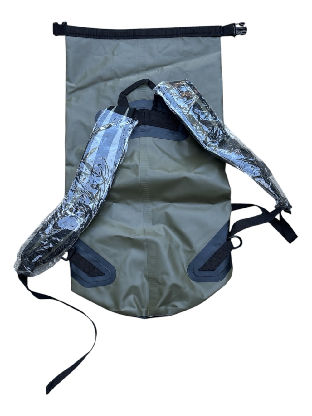 Earth Pak 30L Olive Green Waterproof Roll-Top Dry Bag - Picture 2 of 8
